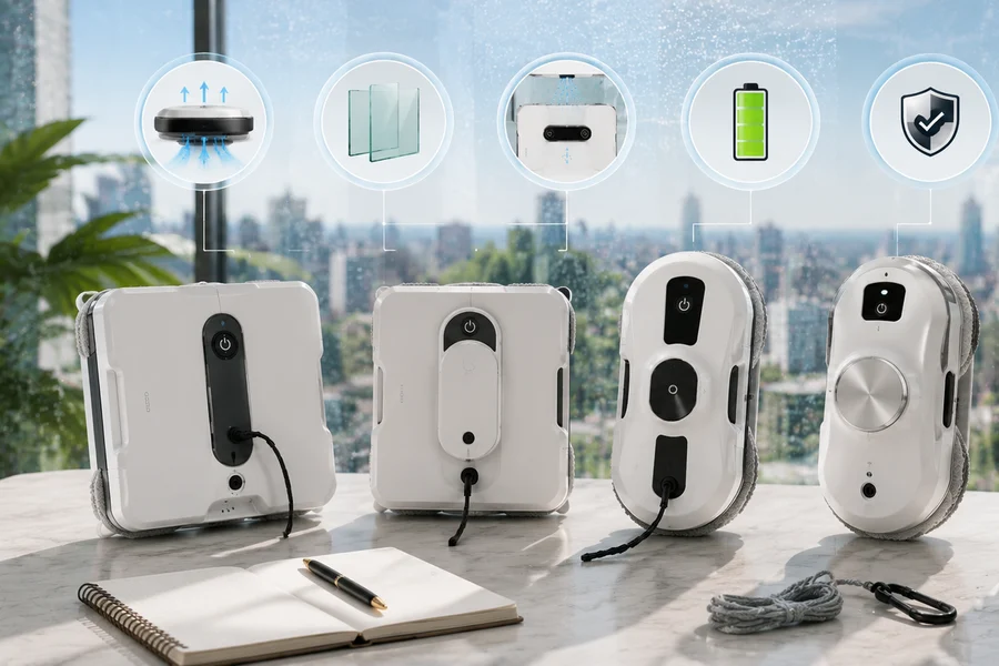 Guía: Robot limpiacristales: cómo funciona y cómo elegir