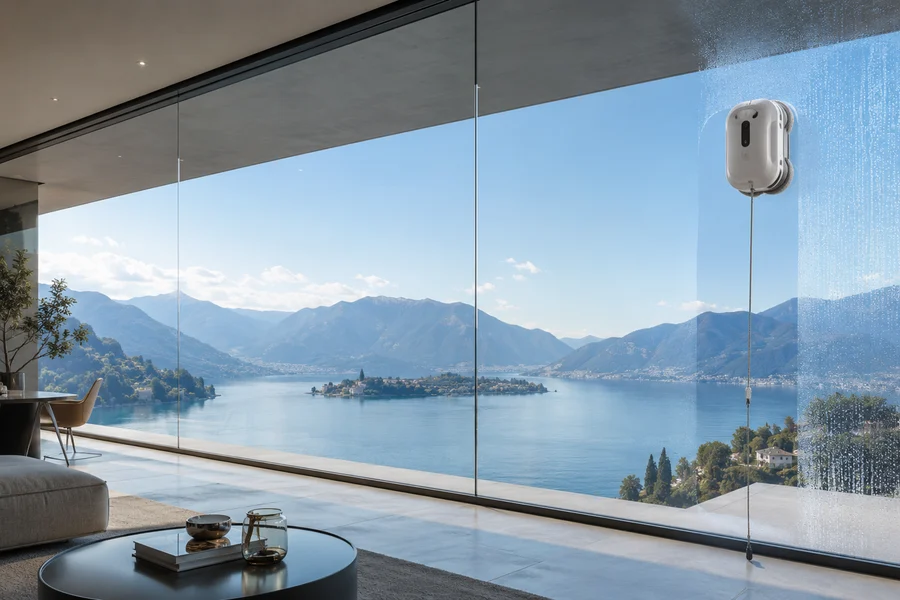 Guía: Robots limpiacristales para ventanas sin marco y cristaleras grandes